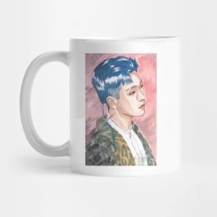 Kim Hongjoong ATEEZ Watercolour Painting Mug